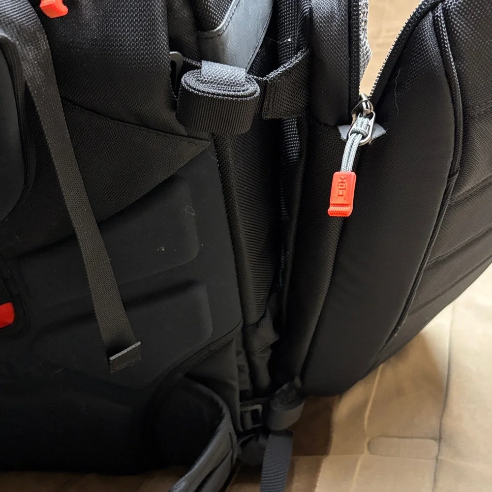 Clik Elite Black Camera Backpack with Red Accents